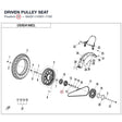 DRIVEN PULLEY SEAT product image