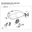 HIGH-PRESSURE FUEL HOSE ASSY product image