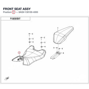 FRONT SEAT ASSY product image