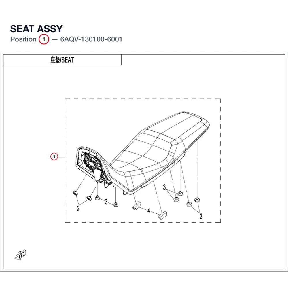SEAT ASSY product image