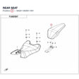 REAR SEAT product image