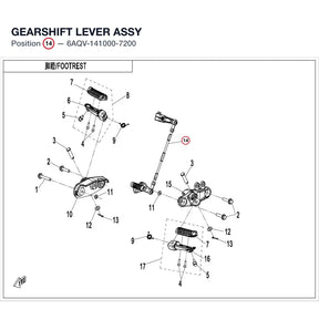 GEARSHIFT LEVER ASSY product image