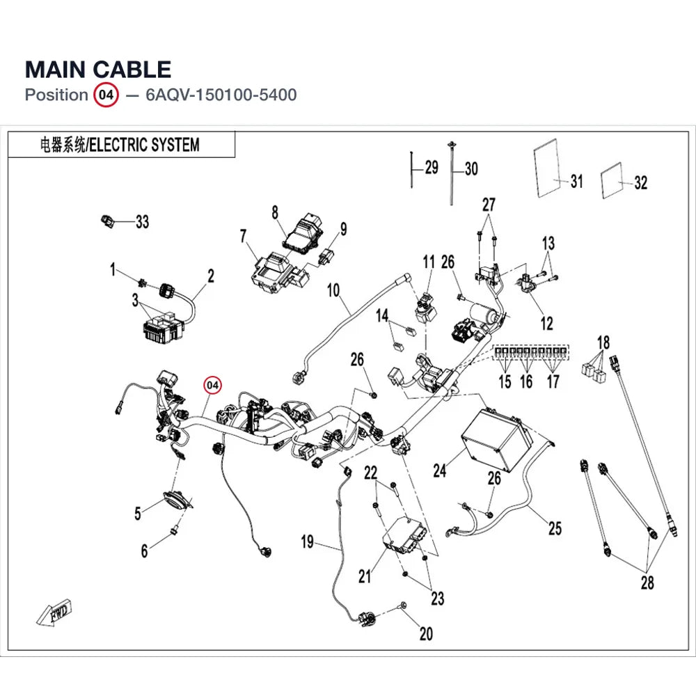 MAIN CABLE product image