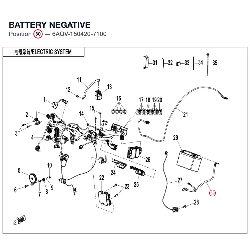 BATTERY NEGATIVE product image
