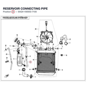 RESERVOIR CONNECTING PIPE product image