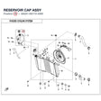 RESERVOIR CAP ASSY product image