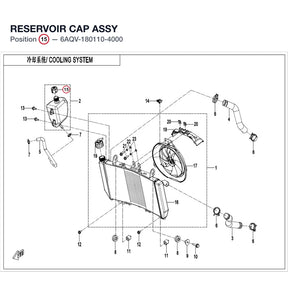 RESERVOIR CAP ASSY product image