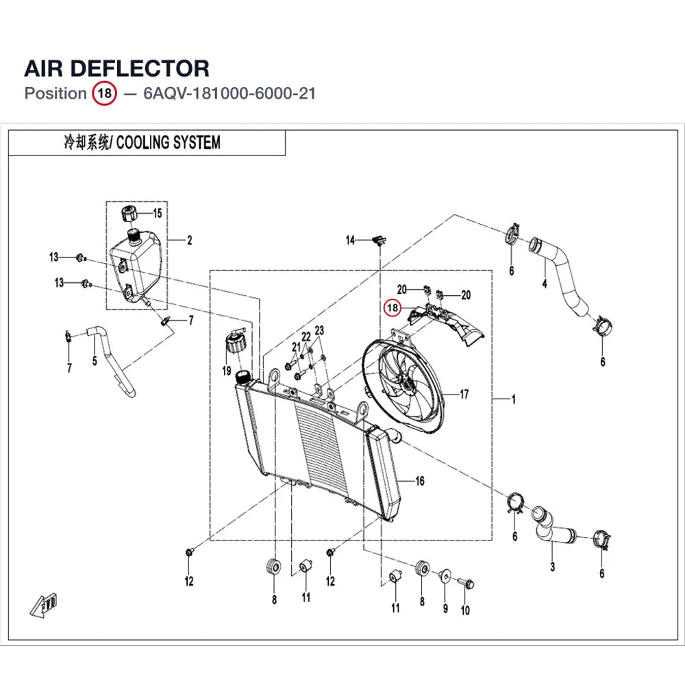 AIR DEFLECTOR product image