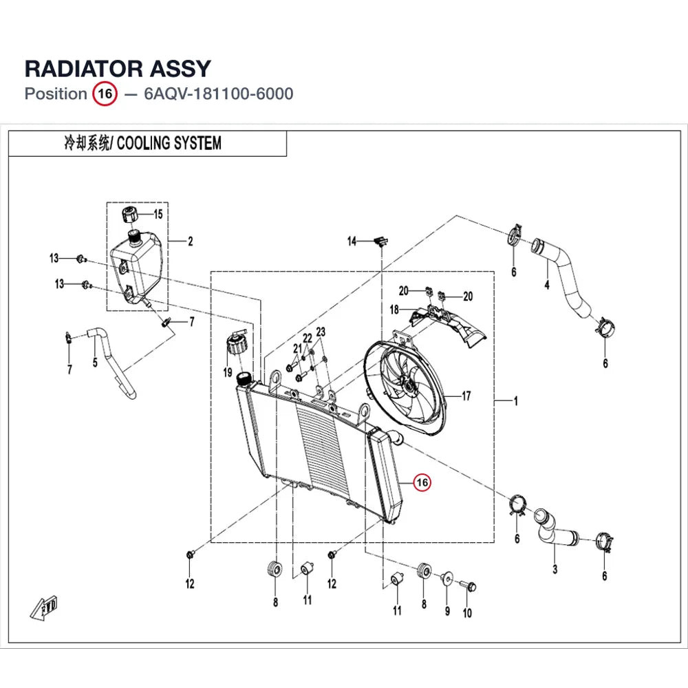 RADIATOR ASSY product image