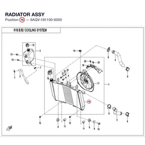RADIATOR ASSY product image