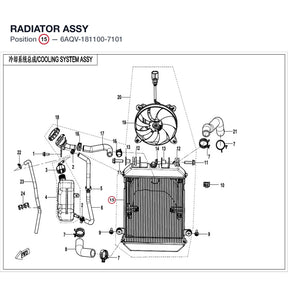 RADIATOR ASSY product image