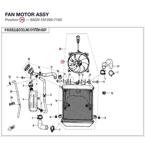 FAN MOTOR ASSY product image
