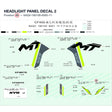 HEADLIGHT PANEL DECAL 2 product image