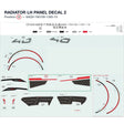 RADIATOR LH PANEL DECAL 2 product image