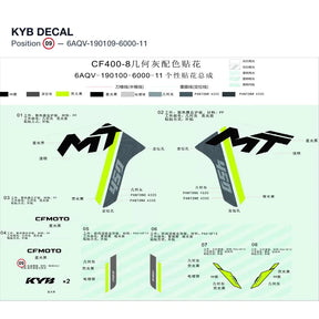 KYB DECAL product image