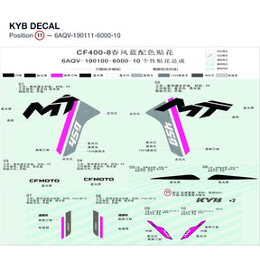 KYB DECAL product image