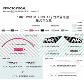 CFMOTO DECAL product image