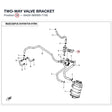 TWO-WAY VALVE BRACKET product image