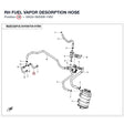 RH FUEL VAPOR DESORPTION HOSE product image