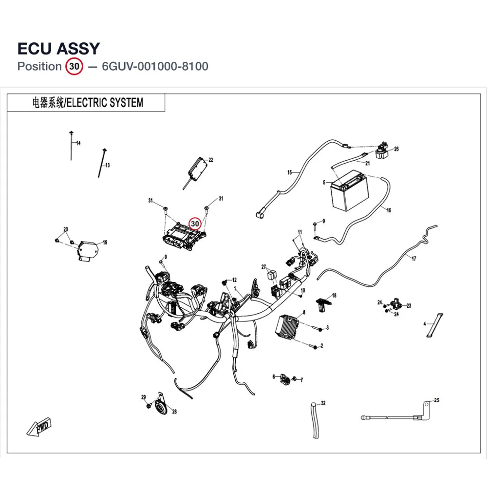 ECU ASSY product image
