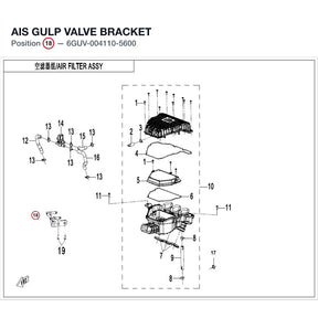 AIS GULP VALVE BRACKET product image