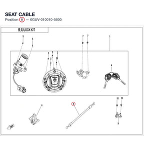 SEAT CABLE product image