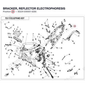 BRACKER, REFLECTOR product image