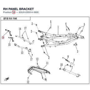 RH PANEL BRACKET product image