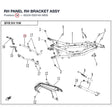 RH PANEL RH BRACKET ASSY product image