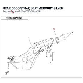 REAR DECO STRAP, SEAT product image