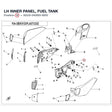 LH INNER PANEL, FUEL TANK product image