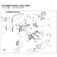 RH INNER PANEL, FUEL TANK product image