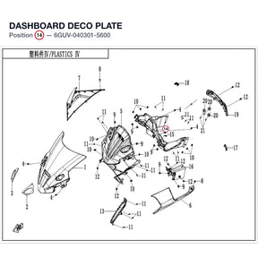 DASHBOARD DECO PLATE product image