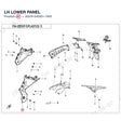 LH LOWER PANEL product image