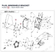 PLUG, WINDSHIELD BRACKET product image