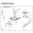 DASHBOARD BRACKET product image