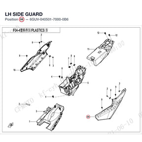 LH SIDE GUARD product image