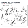 RADIATOR RH DECO PLATE INNER PLATE product image