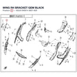 WING RH BRACKET product image