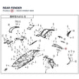 REAR FENDER product image