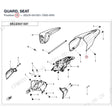 GUARD, SEAT product image