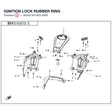 IGNITION LOCK RUBBER RING product image