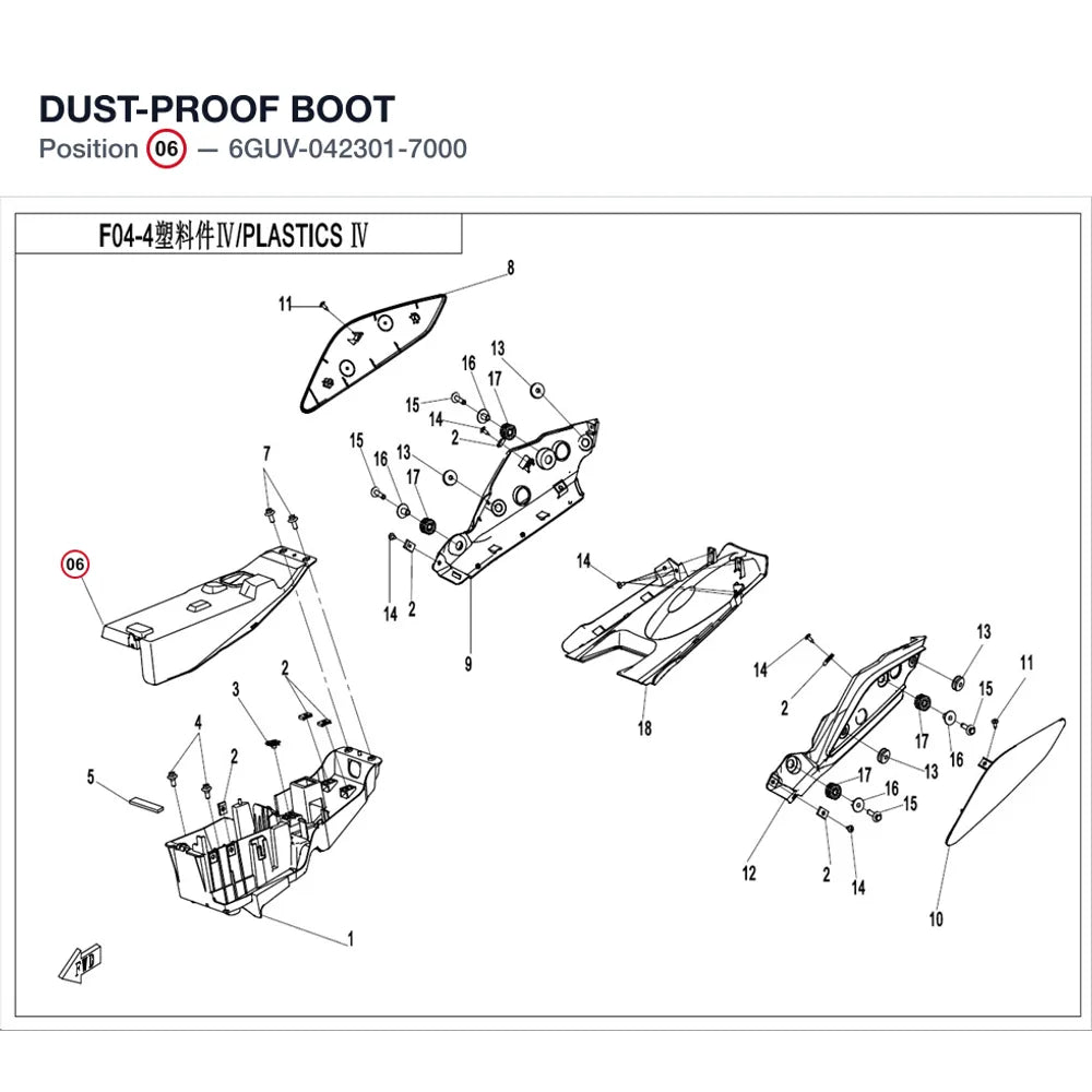 DUST-PROOF BOOT product image