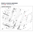 FRONT LH SHOCK ABSORBER product image