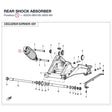 REAR SHOCK ABSORBER product image