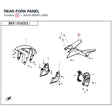REAR FORK PANEL product image