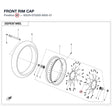 FRONT RIM CAP product image