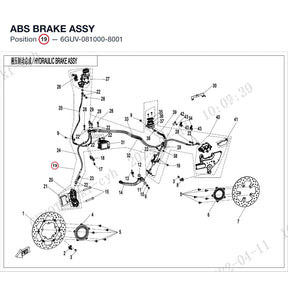 ABS BRAKE ASSY product image