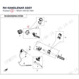 RH HANDLENAR ASSY product image