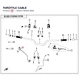 THROTTLE CABLE product image